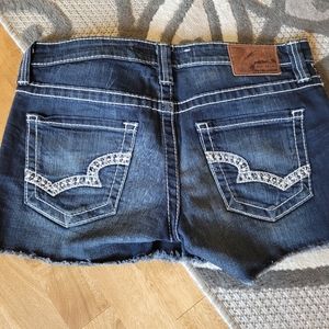 Women's big star Jean shorts